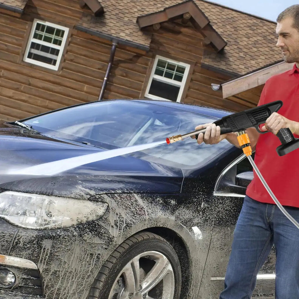 Cordless High Pressure Cleaner Washer Spray Water Guns Car Wash Pressure Water Cleaning Machine garden Electric Watering Guns