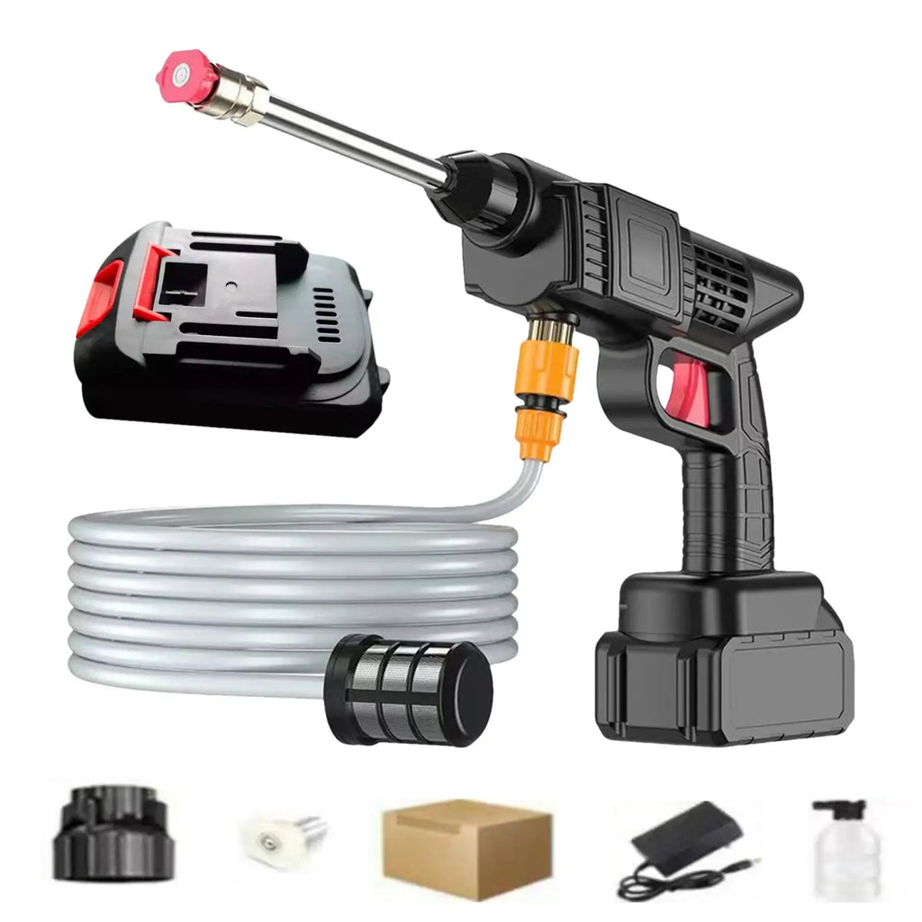 Cordless High Pressure Cleaner Washer Spray Water Guns Car Wash Pressure Water Cleaning Machine garden Electric Watering Guns