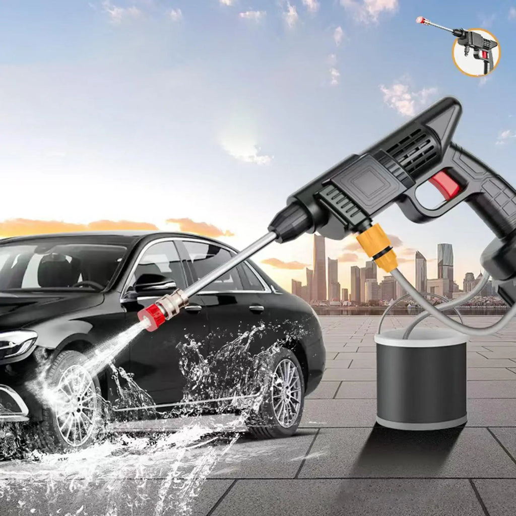 Cordless High Pressure Cleaner Washer Spray Water Guns Car Wash Pressure Water Cleaning Machine garden Electric Watering Guns
