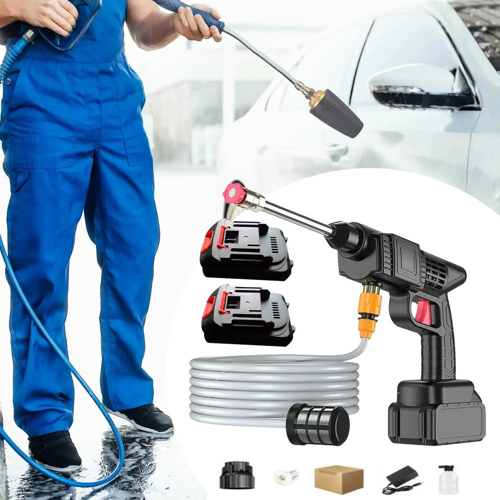 Cordless High Pressure Cleaner Washer Spray Water Guns Car Wash Pressure Water Cleaning Machine garden Electric Watering Guns