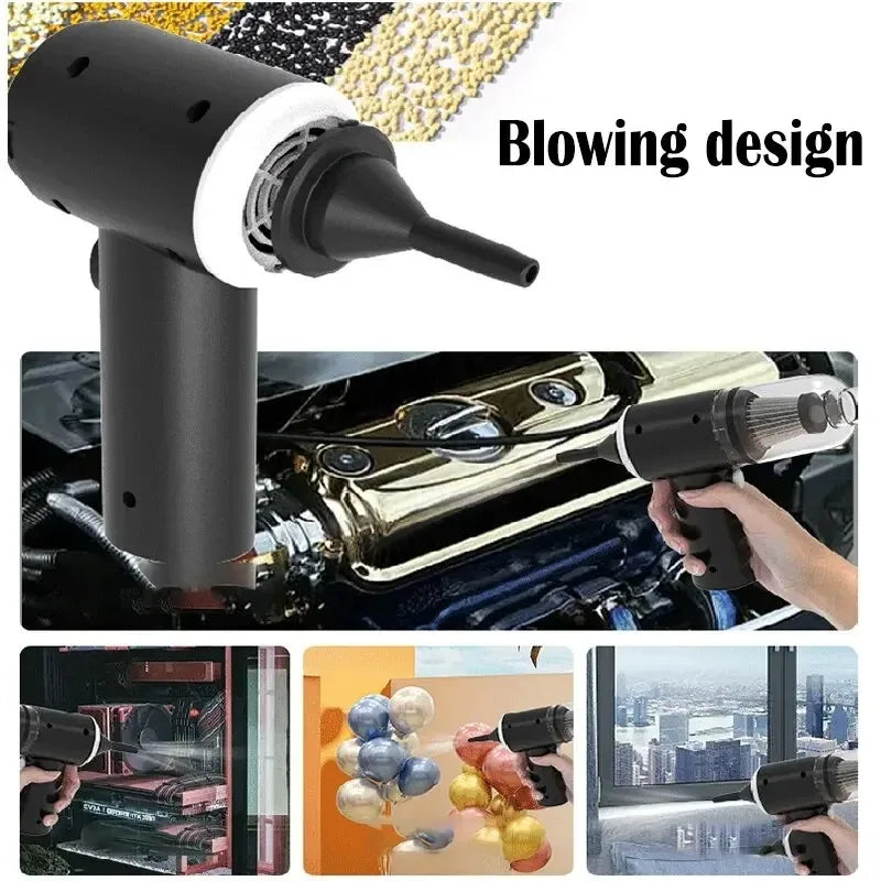 9000pa Wireless Car Vacuum Cleaner USB Charging 1200mah Portable
