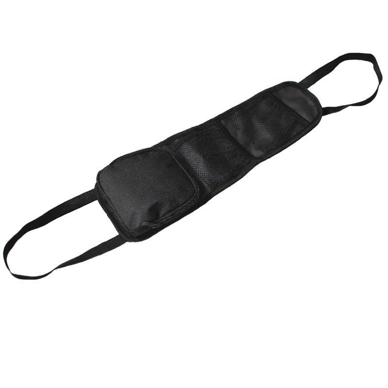 Car Seat Side Organizer with Mesh Pockets & Phone Holder