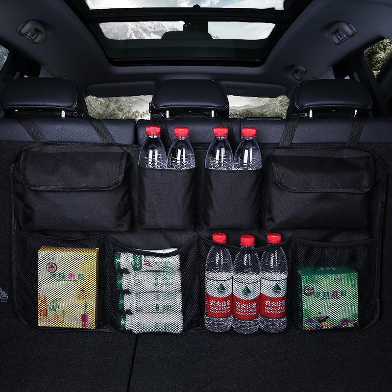 Foldable Car Trunk Organizer with Adjustable Straps