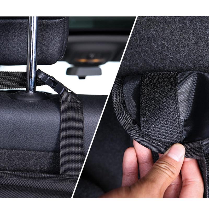 Foldable Car Trunk Organizer with Adjustable Straps